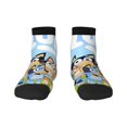 thumbnail image 1 of Saiise Bluey Funny Socks Men Women Adults Novelty Graphic Crew Tube Socks Crazy Design Casual Dress Socks for Sports,Running,Travel, 1 of 7
