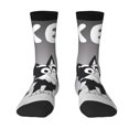 thumbnail image 1 of Saiise Bluey Funny Socks Men Women Adults Novelty Graphic Crew Tube Socks Crazy Design Casual Dress Socks for Sports,Running,Travel, 1 of 7