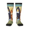 thumbnail image 1 of Saiise Bluey Funny Socks Men Women Boys Kids Adults Novelty Graphic Crew Tube Socks Crazy Design Casual Dress Socks for Sports,Running,Travel, 1 of 7