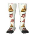 thumbnail image 1 of Saiise Bluey Funny Socks Men Women Boys Kids Adults Novelty Graphic Crew Tube Socks Crazy Design Casual Dress Socks for Sports,Running,Travel, 1 of 7