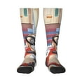 thumbnail image 1 of Saiise Bluey Funny Socks Men Women Boys Kids Adults Novelty Graphic Crew Tube Socks Crazy Design Casual Dress Socks for Sports,Running,Travel, 1 of 7