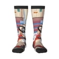 thumbnail image 1 of Saiise Bluey Funny Socks Men Women Boys Kids Adults Novelty Graphic Crew Tube Socks Crazy Design Casual Dress Socks for Sports,Running,Travel, 1 of 7