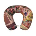 thumbnail image 1 of Saiise Bluey Print Travel Pillow,Memory Foam U Shaped Neck Pillow,Portable Headrest Great for Airplane Chair, Car,Home,Office,Sleeping Rest Cushion, 1 of 7
