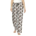 thumbnail image 1 of Saiise Chickens Peck Grain Womens Pajama Pants Stretch Comfy Lounge Pants Drawstring Sleep Bottoms with Pockets-XX-Large, 1 of 6
