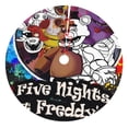 thumbnail image 1 of Saiise Christmas Tree Skirt 48" ,Xmas Tree Skirts with Five Nights At Freddy'S Pattern,Tree Mat for Indoor Outdoor Christmas Winter Holiday Party Indoor Decorations, 1 of 7