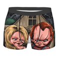 thumbnail image 1 of Saiise Chucky Az Men's Underwear Boxer Briefs Cotton Trunks Short Leg Underwear (S-XXL), 1 of 7