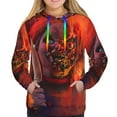 thumbnail image 1 of Saiise Chucky D Women's Hoodies Long Sleeve Sweatshirts Drawstring Pullover Tops with Pocket Casual Loose-Medium, 1 of 6