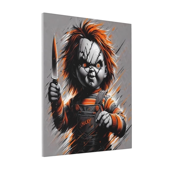 Saiise Chucky Frameless Wall Art for Home Decor,Modern Abstract Canvas Prints,High-Quality Artwork for Living Room, Bedroom, Office, and More,Ready to Hang, Vibrant Colors- 16"x20"