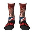 thumbnail image 1 of Saiise Chucky Funny Socks Men Women Adults Novelty Graphic Crew Tube Socks Crazy Design Casual Dress Socks for Sports,Running,Travel, 1 of 7