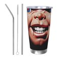 thumbnail image 1 of Saiise Chucky Print Tumbler 20 Oz Stainless Steel Vacuum Insulated with Straw Coffee Cup for Home,Office,Outdoor Works Great for Ice Drinks and Hot Beverage, 1 of 8
