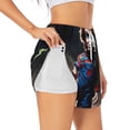 thumbnail image 1 of Saiise Chucky Print Women's Shorts Hiking Athletic Shorts Yoga Lounge Active Workout Running Shorts Casual with Pockets 2.5", 1 of 7
