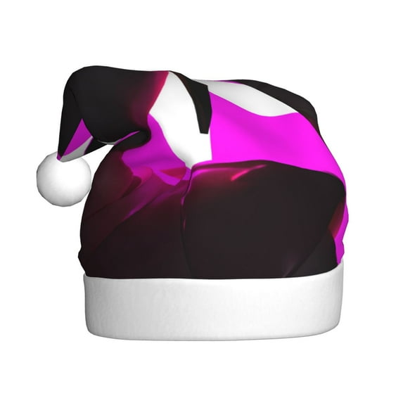 Saiise Five Nights At Freddy'S Christmas Hat,Santa Hat,Xmas Holiday Hat for Adults,Unisex Velvet Classic Santa Hat for Xmas New Year Party Headwear