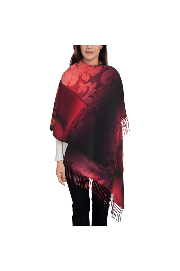 Five Nights At Freddy'S Fall Winter Scarfs for Women,Fashion Women Scarf,Warm Soft Shawls and Wraps,Long Blanket Scarf