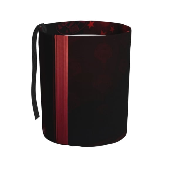 Saiise Five Nights At Freddy'S Print Car Trash Can Bin for Back Seat Leak Proof, Trash Bag Hanging,for SUV Truck Van, Automotive Vehicle Garbage Cans Front Seat