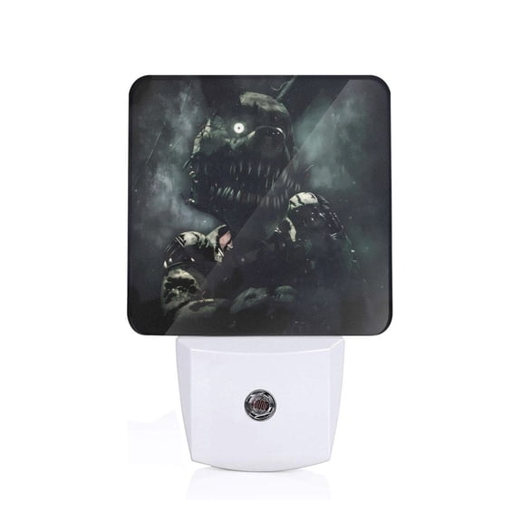 Saiise Five Nights At Freddy'S Print LED Night Light for Bathroom,Hallway,Bedroom,Kids Room,Stairway-EU