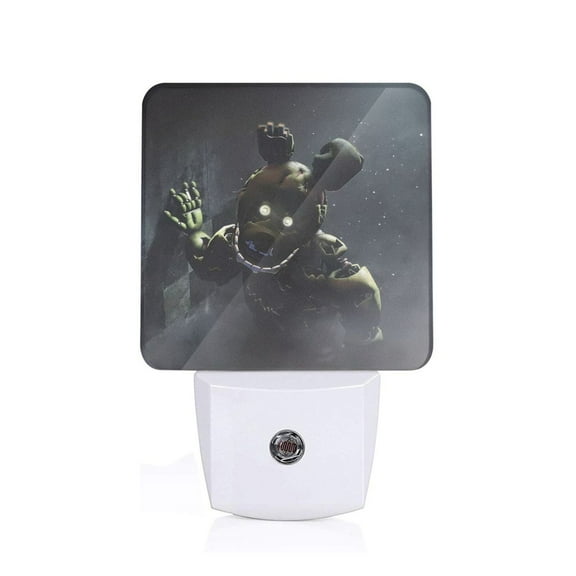 Saiise Five Nights At Freddy'S Print LED Night Light for Bathroom,Hallway,Bedroom,Kids Room,Stairway-EU