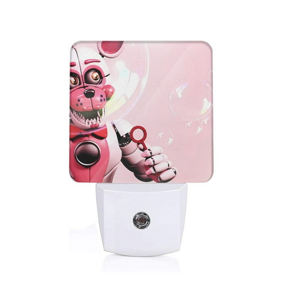 Saiise Five Nights At Freddy'S Print LED Night Light for Bathroom,Hallway,Bedroom,Kids Room,Stairway-UK
