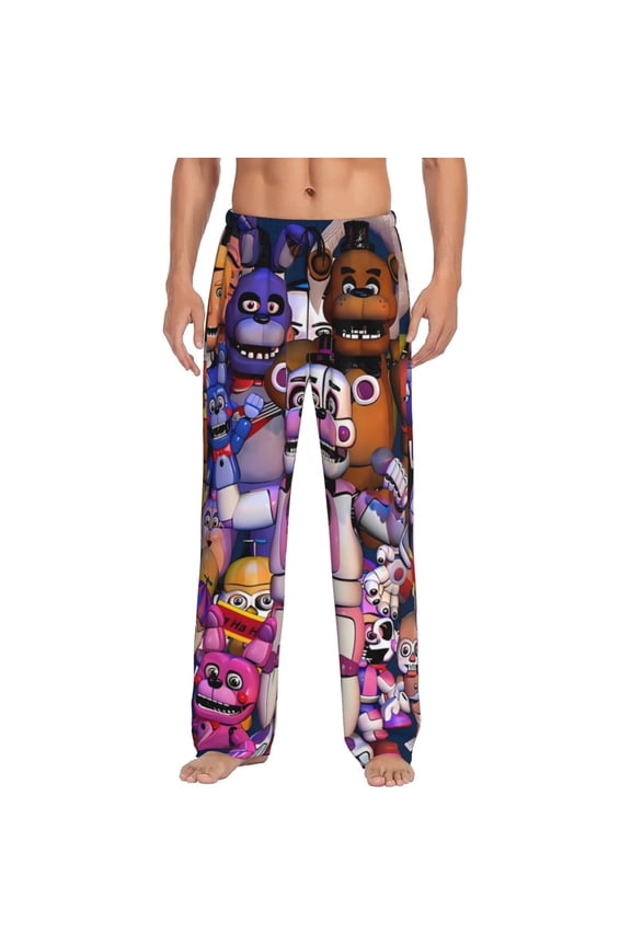 Five Nights At Freddy'S Print Mens Pajama Pants for Men,Mens Lounge Pants,Men's Pajama Bottoms