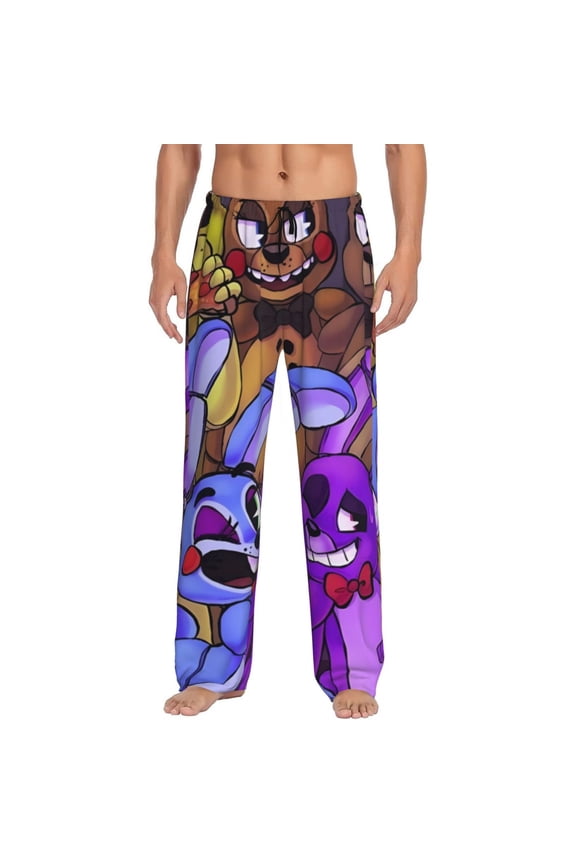 Five Nights At Freddy'S Print Mens Pajama Pants for Men,Mens Lounge Pants,Men's Pajama Bottoms