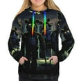 thumbnail image 1 of Saiise Five Nights At Freddy'S Women's Hoodies Long Sleeve Sweatshirts Drawstring Pullover Tops with Pocket Casual Loose-X-Large, 1 of 6