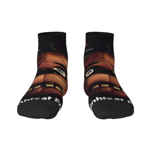 Saiise Five Nights At FreddyS Funny Socks Men Women Adults Novelty Graphic Crew Tube Socks Crazy Design Casual Dress Socks for Sports,Running,Travel