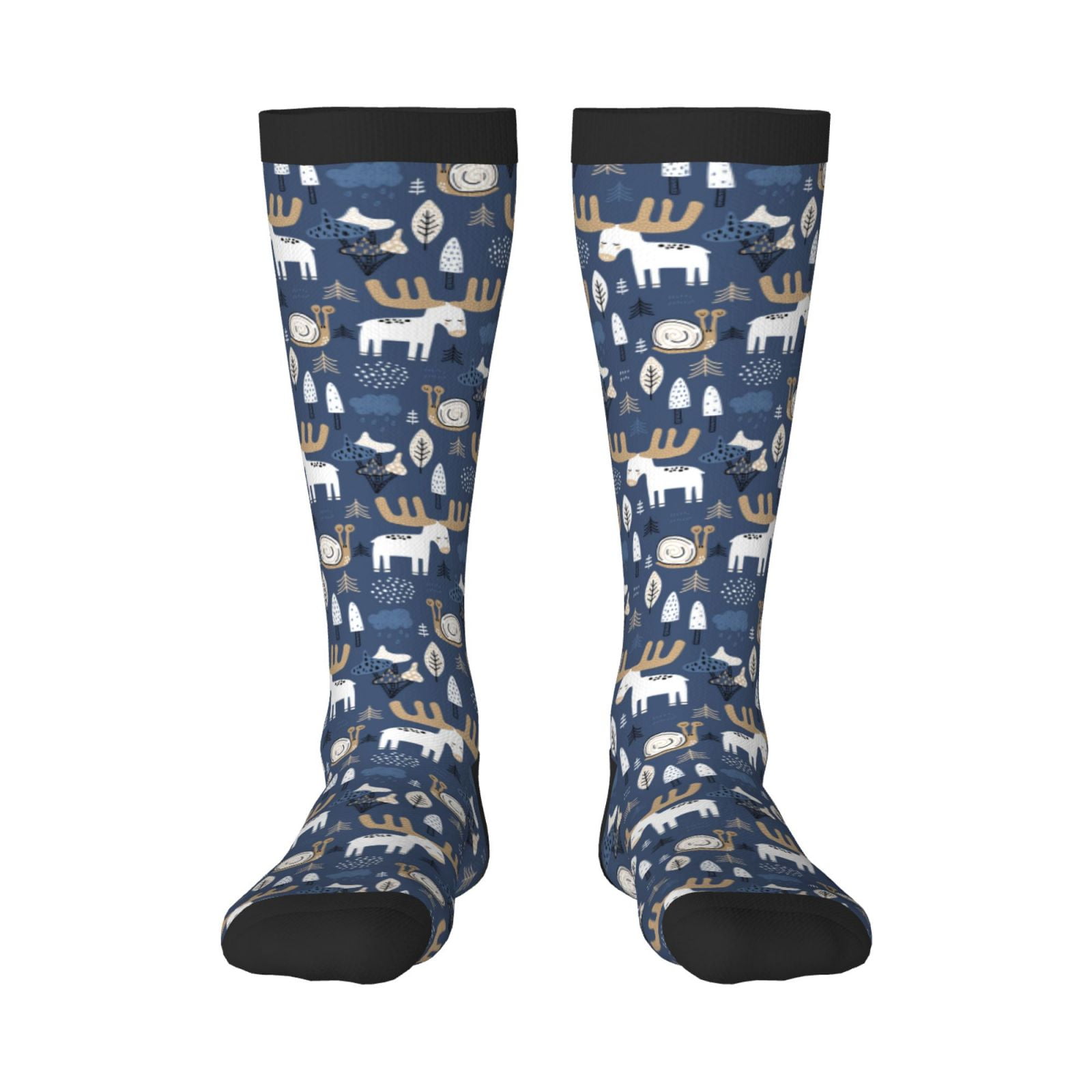 FREEHOTU Adorable Ferret Men & Women Casual Cool Cute Crazy Funny Athletic Sport Colorful Fancy Novelty Graphic Crew Tube Socks