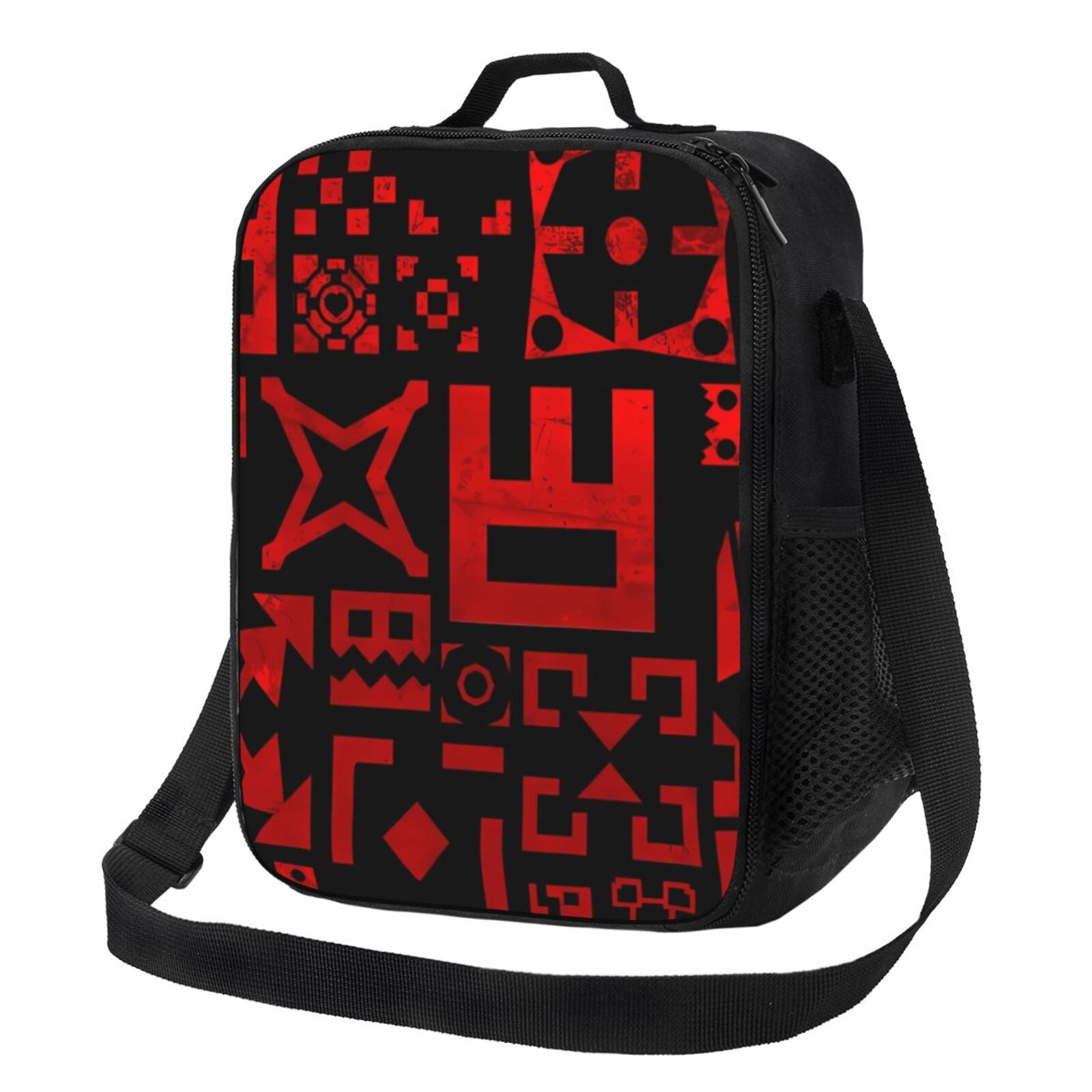 Saiise Geometry Dash Print Lunch Box for Men Women Adults Lunch Bag for ...