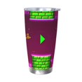 thumbnail image 1 of Saiise Geometry Dash Print Tumbler 20 Oz Stainless Steel Vacuum Insulated with Straw Coffee Cup for Home,Office,Outdoor Works Great for Ice Drinks and Hot Beverage, 1 of 8