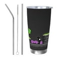 thumbnail image 1 of Saiise Geometry Dash Print Tumbler 20 Oz Stainless Steel Vacuum Insulated with Straw Coffee Cup for Home,Office,Outdoor Works Great for Ice Drinks and Hot Beverage, 1 of 8