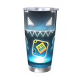 thumbnail image 1 of Saiise Geometry Dash Print Tumbler 20 Oz Stainless Steel Vacuum Insulated with Straw Coffee Cup for Home,Office,Outdoor Works Great for Ice Drinks and Hot Beverage, 1 of 8