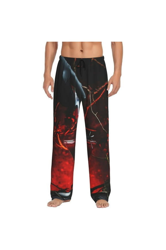 Halloween Vampire Party Print Mens Pajama Pants for Men,Mens Lounge Pants,Funny Gifts for Men,Men's Pajama Bottoms-Small