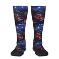 thumbnail image 1 of Saiise Mario A Funny Socks Men Women Boys Kids Adults Novelty Graphic Crew Tube Socks Crazy Design Casual Dress Socks for Sports,Running,Travel, 1 of 7