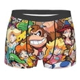 thumbnail image 1 of Saiise Mario Aa Men's Underwear Boxer Briefs Cotton Trunks Short Leg Underwear (S-XXL), 1 of 7