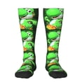 thumbnail image 1 of Saiise Mario Be Funny Socks Men Women Boys Kids Adults Novelty Graphic Crew Tube Socks Crazy Design Casual Dress Socks for Sports,Running,Travel, 1 of 7
