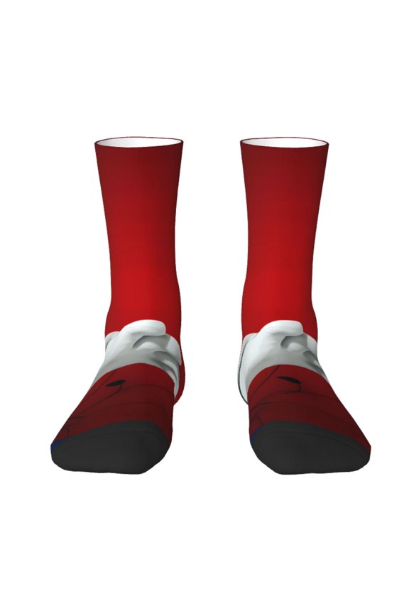 Mario Funny Socks Men Women Adults Novelty Graphic Crew Tube Socks Crazy Design Casual Dress Socks for Sports,Running,Travel
