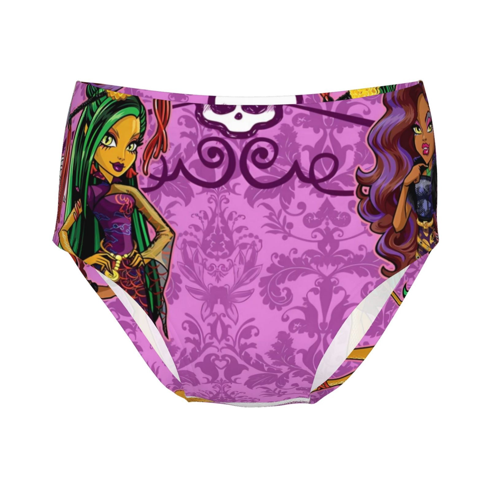 Handcraft Monster High Girls Underwear Underpants 10 Panties - Size 6
