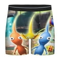 thumbnail image 1 of Saiise Pikmin Men's Underwear Boxer Briefs Cotton Trunks Short Leg Underwear (S-XXL), 1 of 7