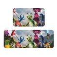thumbnail image 1 of Saiise Pikmin Print 2 Pcs Kitchen Rugs and Mats,Non-Slip Waterproof Kitchen Rug Set for Kitchen,Office,Sink 17"x47.2"+17"x29.5", 1 of 6