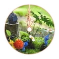 thumbnail image 1 of Saiise Pikmin Print Christmas Tree Skirt 30" Tree Skirt Rustic Christmas Decorations for Winter New Year Holiday Party Decor Indoor Outdoor, 1 of 7