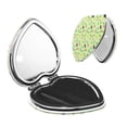 thumbnail image 1 of Saiise Pikmin Print Compact Mirror,Travel Makeup Mirror,Mini Mirror for Purse,Handbag,2.6 inch Small Folding Portable Handheld Mirror, 1 of 9