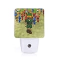 thumbnail image 1 of Saiise Pikmin Print LED Night Light for Bathroom,Hallway,Bedroom,Kids Room,Stairway-US, 1 of 7