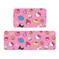thumbnail image 1 of Saiise Sanrio Af Print 2 Pcs Kitchen Rugs and Mats,Non-Slip Waterproof Kitchen Rug Set for Kitchen,Office,Sink 17"x47.2"+17"x29.5", 1 of 6