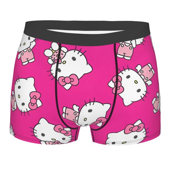 Saiise Sanrio Cd Men's Underwear Boxer Briefs Cotton Trunks Short Leg Underwear (S-XXL)