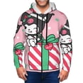 thumbnail image 1 of Saiise Sanrio Cl Mens Zip Up Hoodie Long Sleeve Full-zip Hooded Sweatshirt Pullover With Kangaroo Pocket S-3XL, 1 of 6
