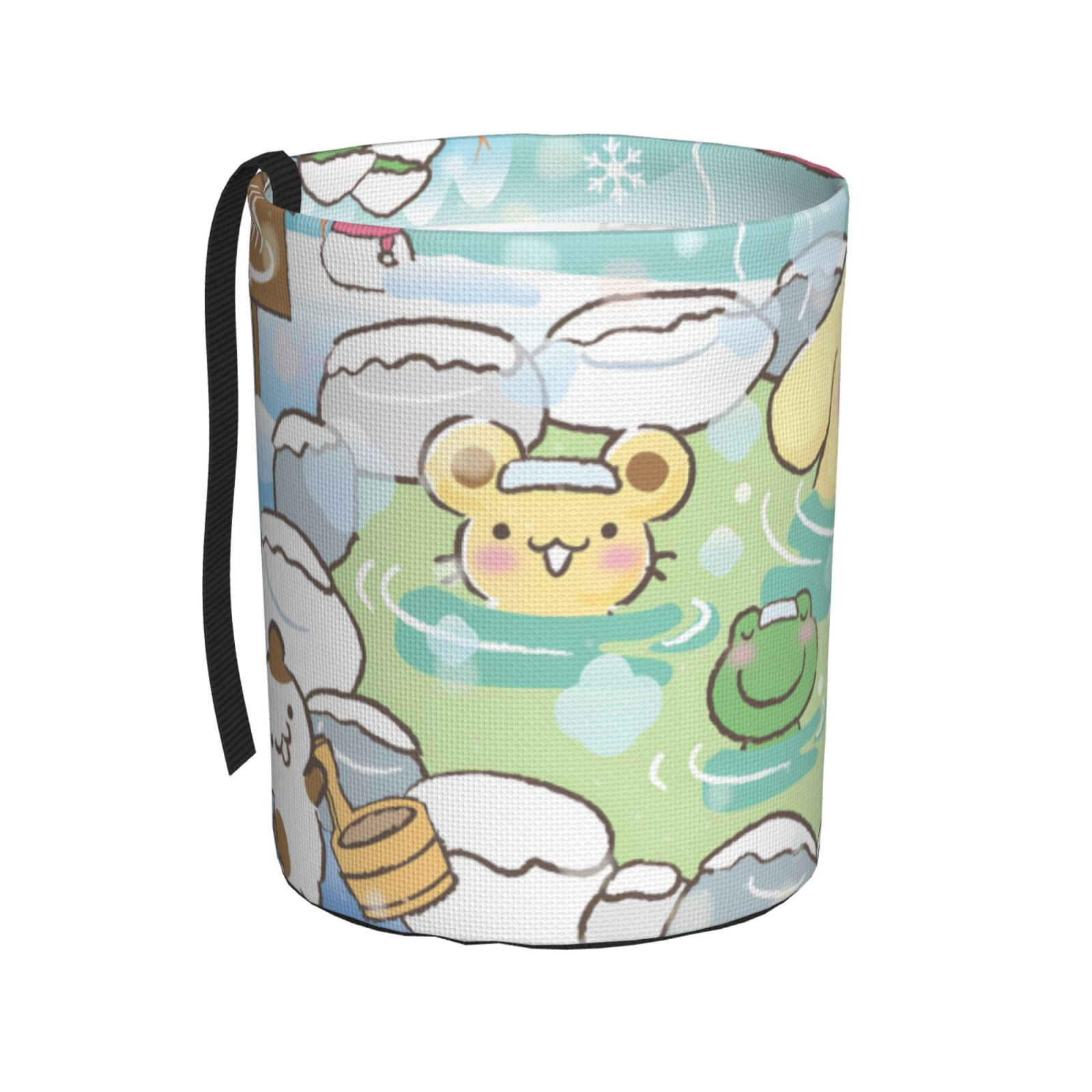 MNSRUU Car Trash Can With Lid, Bats Stars Car Trash Bag - View #5