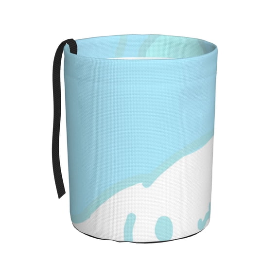 Saiise Sanrio Print Car Trash Can Bin for Back Seat Leak Proof, Trash Bag Hanging,for SUV Truck Van, Automotive Vehicle Garbage Cans Front Seat