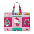 thumbnail image 1 of Saiise Sanrio Print Zipper Document File Bag Pouch with Handle Waterproof Double Pocket Canvas File Storage Bag for Project Office School Foldable File Document Handbag Carrying Bag, 1 of 7