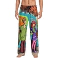 thumbnail image 1 of Saiise Scooby-Doo Ac Print Mens Pama Pants for Men,Mens Lounge Pants,Funny Gifts for Men,Men's Pama Bottoms, 1 of 7
