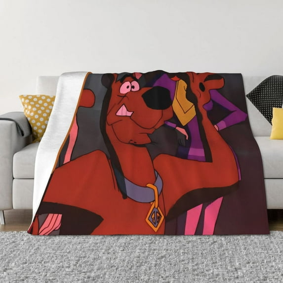Saiise Scooby-Doo An Throw Blanket 60"x50" ,Soft Lightweight Cozy All Season Blanket for Bed,Couch,Car