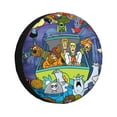 thumbnail image 1 of Saiise Scooby-Doo Bs Print Rv Spare Tire Cover Wheel Tire Cover for Travel Trailers Protectors Weatherproof Dust-Proof for Camper Trailer Truck SUV Rv Universal-15 inch, 1 of 8